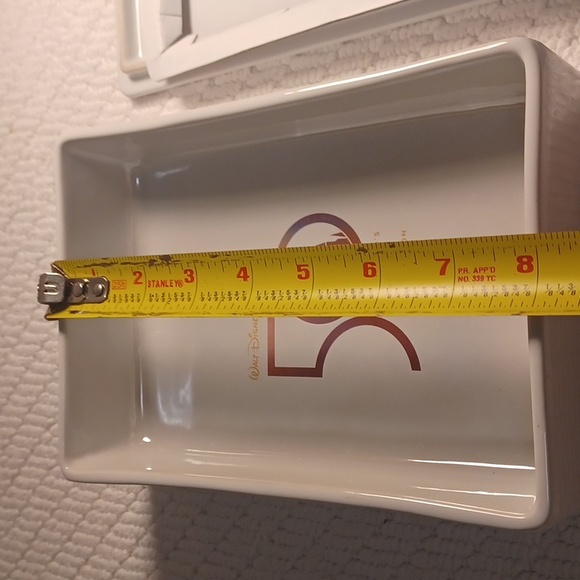 Walt Disney World 50th Anniversary Ceramic Trinket Box  Limited Release - Picture 7 of 10